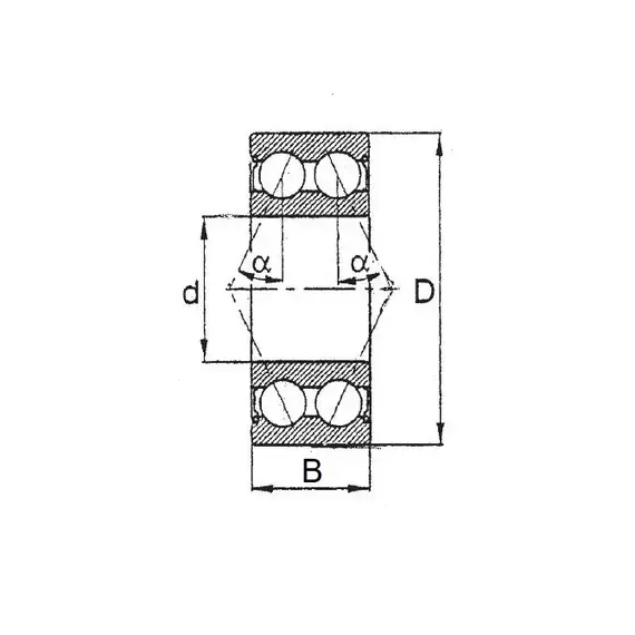 Подшипник 5209 ZZ FBJ (Японія)