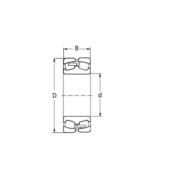Подшипник 3522 (22222 MBW33) FBJ (Японія)