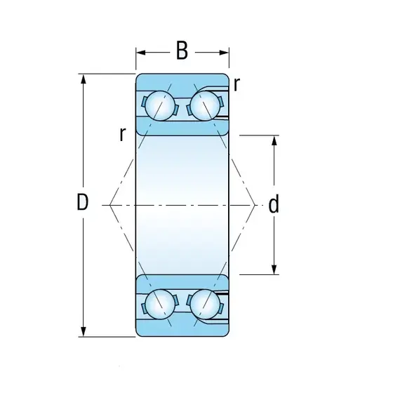 Подшипник 3306 E KINEX