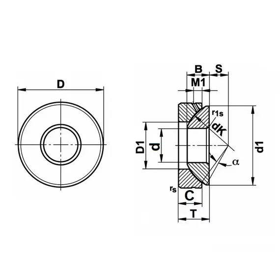 Підшипник GE 25 AX/ GX25S Fluro