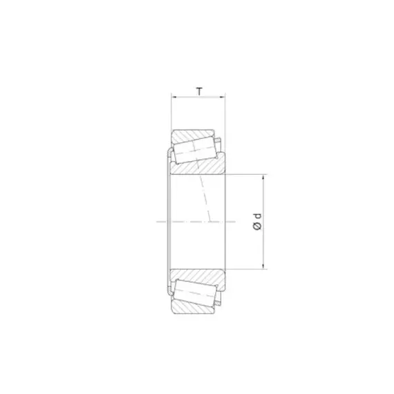 Підшипник JLM 104948 FERSA