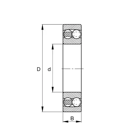 Подшипник 1610 (2310) ZKL
