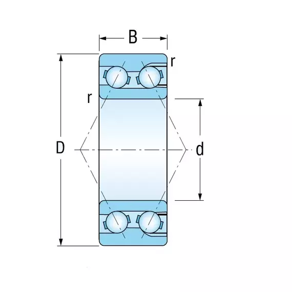 Подшипник 3308 E KINEX