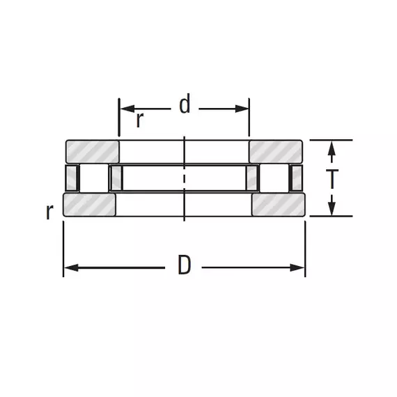 Подшипник 81206 TVPB JTEKT (Koyo)