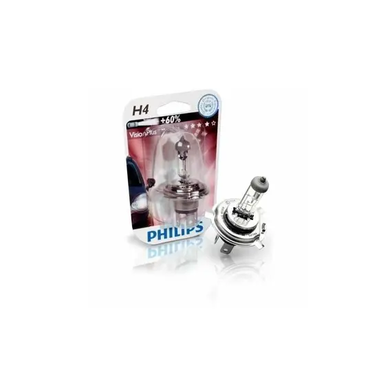 Лампа галогенна (фарна) (P43t) (Vision Plus) (в-во Philips)
