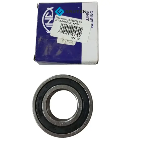 Підшипник 70-180206 (6206-2RSR C3) KINEX