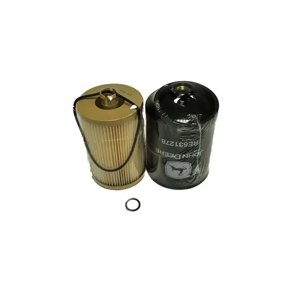 К-т фільтрів паливних (гр. / т.) (RE525523/RE541746), JD8230 / 8430/8530, JD9760 / 9780 RE527961