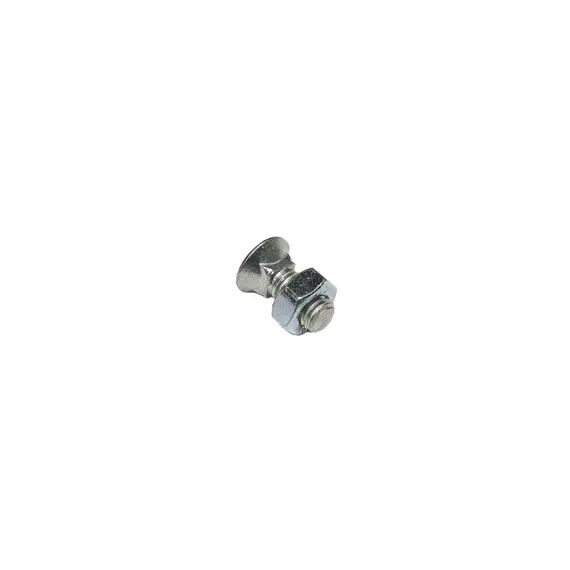 Болт с гайкой тайком лемеша предплужника M10x25-8.8-MU Zn D608, Лемкен 3015771