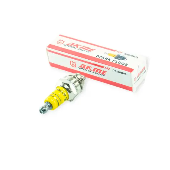 Свічка запалювання 2т L6TC для бензопили AKME Professional жовта 275785