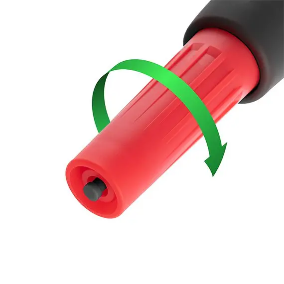 Насадка для поливу 1/2" з плавним регулюванням потоку води для конектора INTERTOOL GE-0021, фотография 4