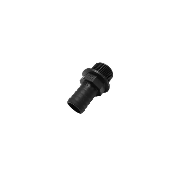 Штуцер прямой резьба наружная G1" шланг Д=25mm, ARAG