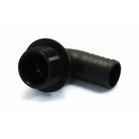 Штуцер угловой 90град резьба наружная G1 1/4 шланг Д=30mm (Arag, Италия)