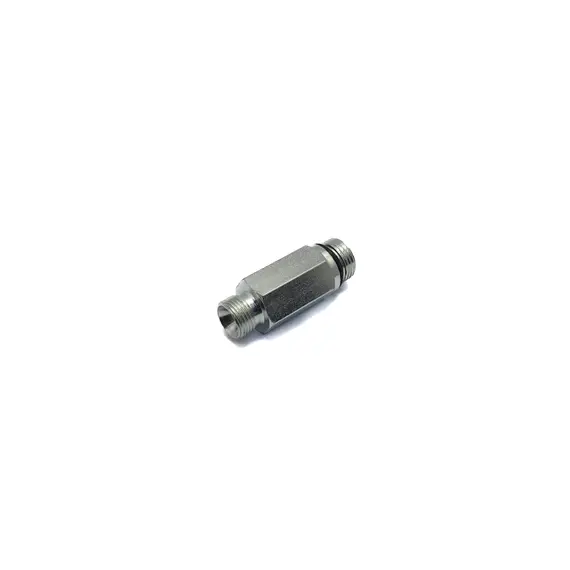 Адаптер-штуцер прямой 3/4" папа x 3/8" папа гидравлики (JCB) 816/90488