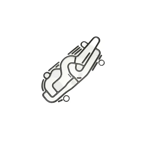 Прокладка блока соленоидов КПП на (JCB) 813/10175