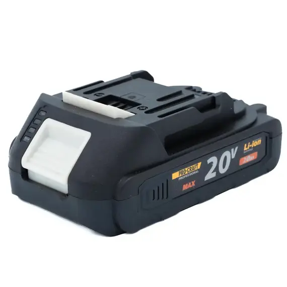 Акумулятор для електроінструменту Li-Ion 20В, 2 Ач PROCRAFT Battery20/2