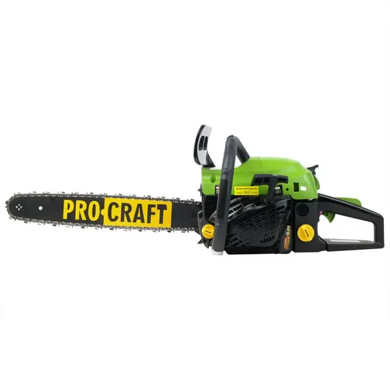 Бензопила (1 шина 1 цепь 45 см) металл PROCRAFT GS-450