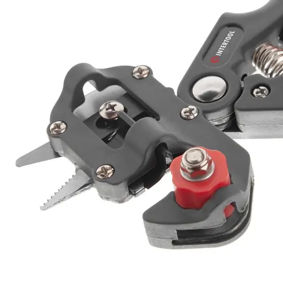 Секатор 200мм Intertool для щеплення 3 леза Carbon INTERTOOL FT-1020, фотография 3