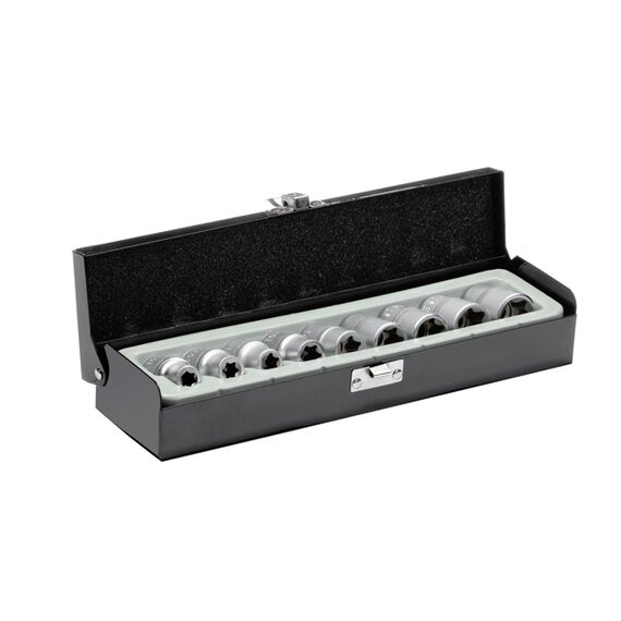 Набор головок TORX 9шт E10-E24 1/2"