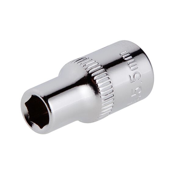 Головка шестигранна 1/4" 5.5мм Cr-V. STORM