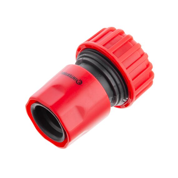 З'єднувач 1/2" з аквастопом для шланга 3/4"