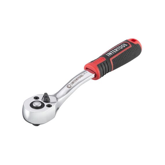 Рукоятка с храповым механизмом на 72 зуба 1/4" Cr-V STORM