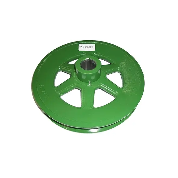 Шкив привода шнека жатки D=279 мм, (HXE11068/H221001), JD630/635