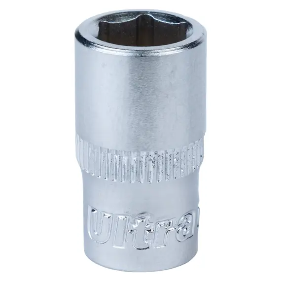 Насадка шестигранна коротка 1/4" 9мм CrV ULTRA (6060092), фотография 2