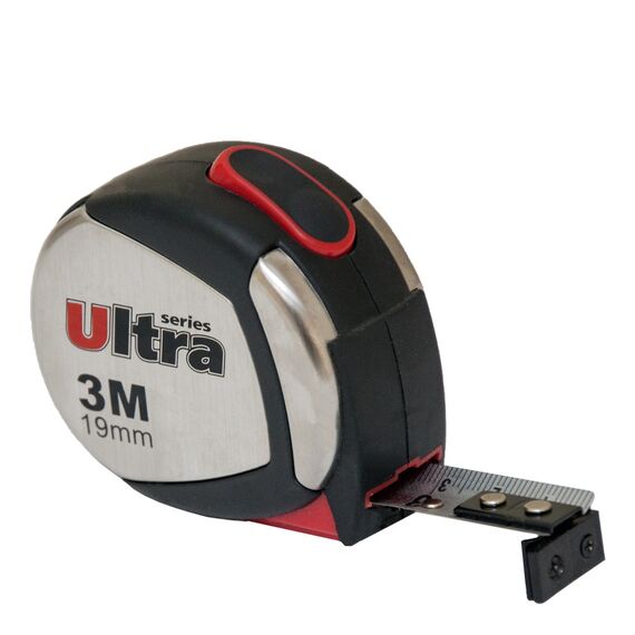 Рулетка магнітна нейлонове покриття 3м×19мм ULTRA (3822032)