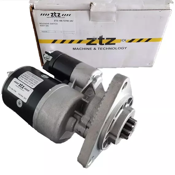 Стартер ZTZ 24В/3.5 кВт МТЗ/Т-40/Т-25 (ZTZ Чехия) ZTZ-198-72780