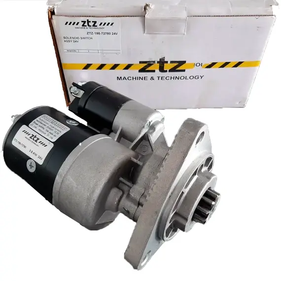 Стартер ZTZ 24В/3.5 кВт МТЗ/Т-40/Т-25 (ZTZ Чехія) ZTZ-198-72780 / 9172780