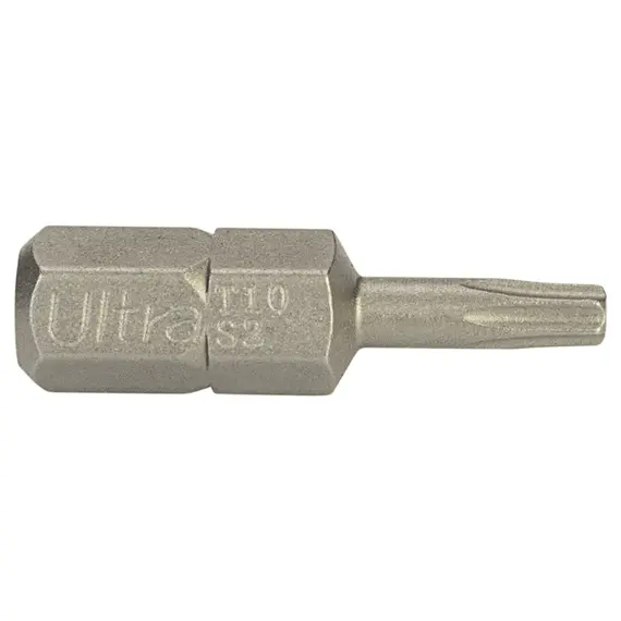 Біти TORX-proof 10×25мм ¼" 10шт S2 (блістер) ULTRA (4015752), фотография 3