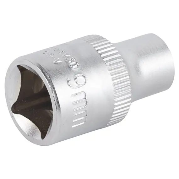 Насадка шестигранна коротка 1/2" 9мм CrV mid SIGMA (6071091), фотография 3