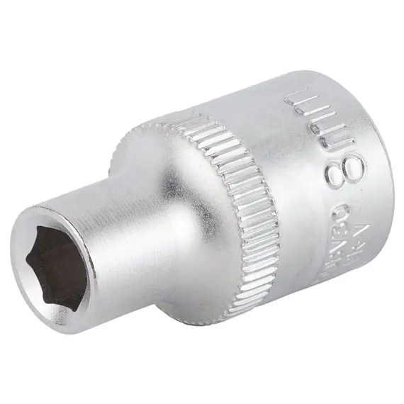 Насадка шестигранна коротка 1/2" 8мм CrV mid SIGMA (6071081), фотография 2