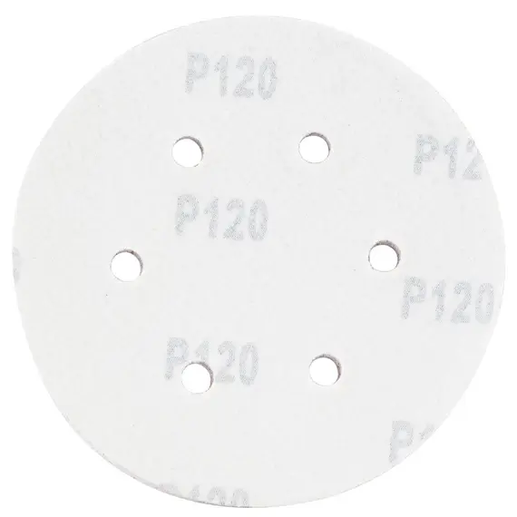 Шліфувальний круг 6 отворів Ø150мм P120 (10шт) SIGMA (9122271), фотография 2
