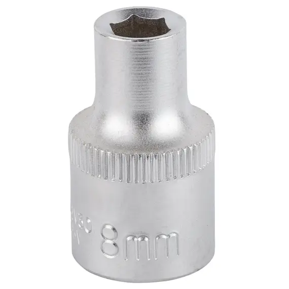 Насадка шестигранна коротка 1/2" 8мм CrV mid SIGMA (6071081)