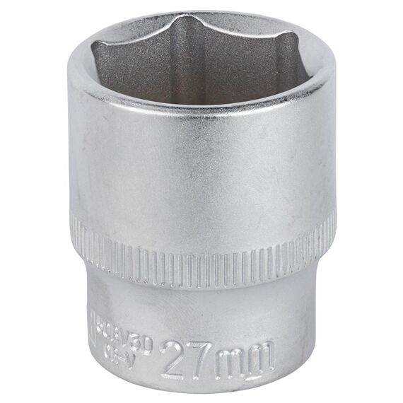 Насадка шестигранная короткая 1/2" 27мм CrV mid SIGMA (6071271)