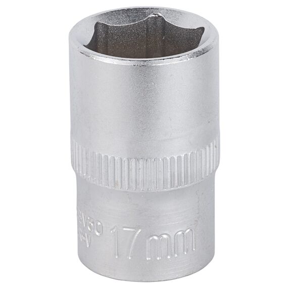 Насадка шестигранная короткая 1/2" 17мм CrV mid SIGMA (6071171)