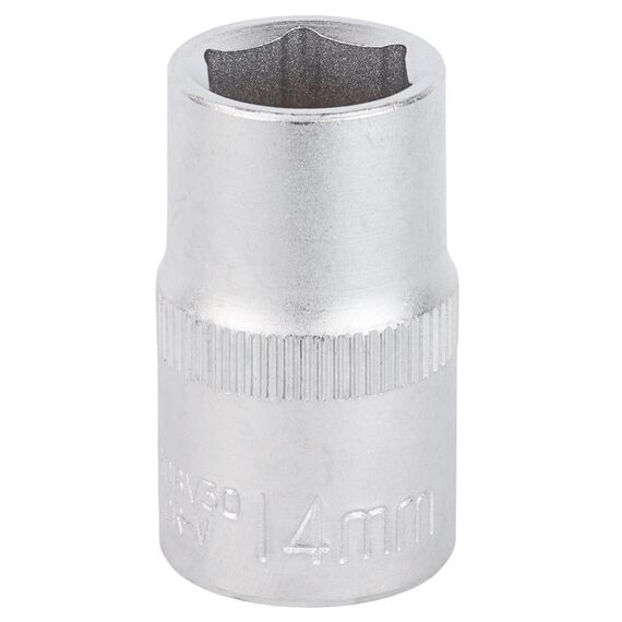 Насадка шестигранная короткая 1/2" 14мм CrV mid SIGMA (6071141)