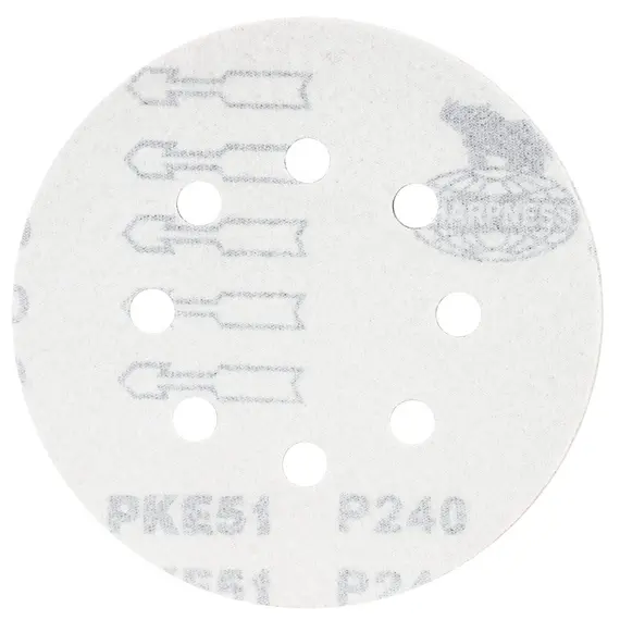 Шліфувальний круг 8 отворів Ø125мм P240 (10шт) SIGMA (9122711), фотография 2