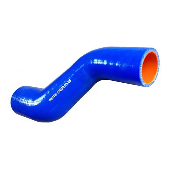 Рукав радіатора силіконовий кривий d=58/43mm L290mm (S.I.L.A. AC)