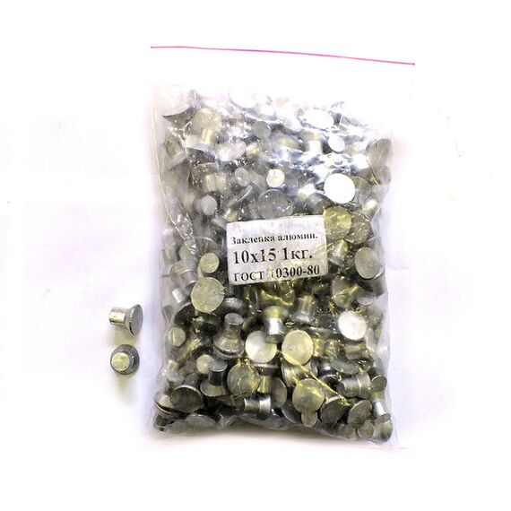 Заклепка 10х15 алюм. (1кг, 250шт) (ВТМ S.I.L.A.)