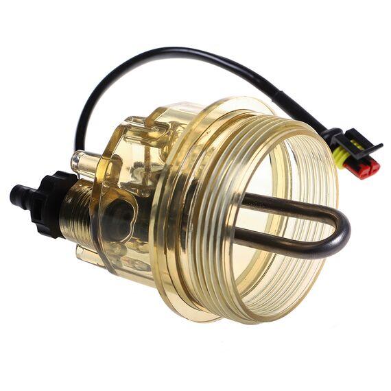 Крышка-отстойник фильтра сепаратора PL270/420 с подогревом (24V, 120W)