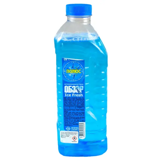 Омыватель стекла зимний ПОЛЮС Ice Fresh -20 °С голубой 1 л (120041)