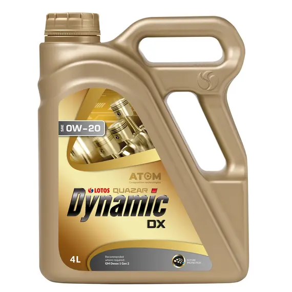 Олива моторна LOTOS Quazar Dynamic DX 0W-20 4 л (WF-K405C00-0H0)