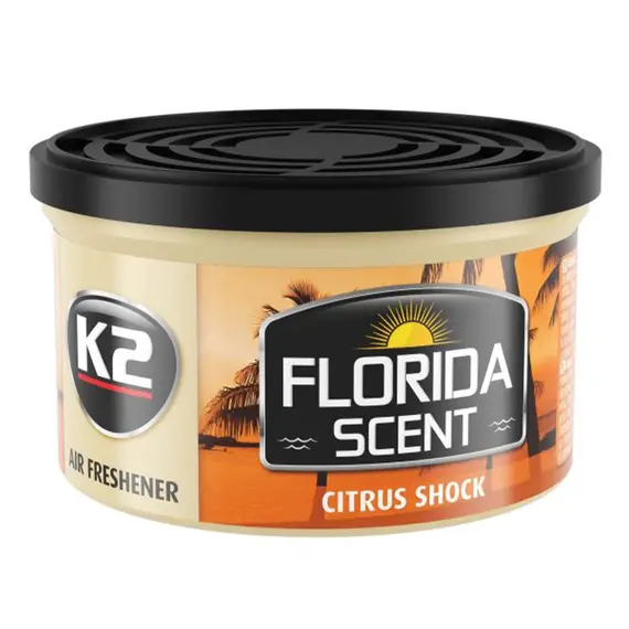 Ароматизатор для салона авто K2 Florida Scent "Цитрус" 42 г (V87GRA)