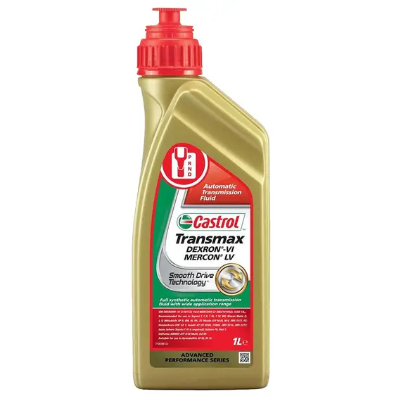 Масло трансмиссионное CASTROL Transmax ATF Dexron®-VI Mercon® LV Multivehicle 1 л (15D73A)