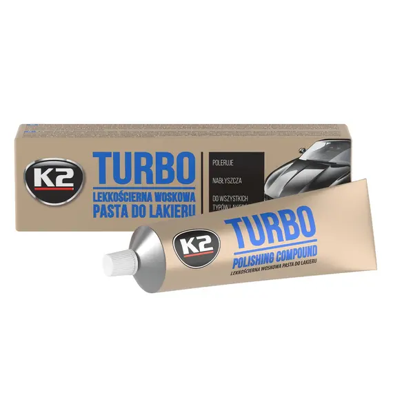 Паста для полировки кузова K2 Turbo Tempo 120 г (EK0011/ EK0010)