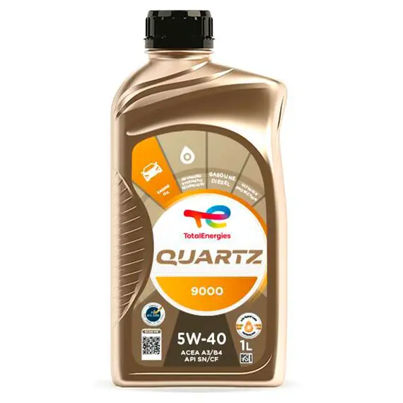 Масло моторное TOTAL Quartz 9000 5W-40 1 л (166243)