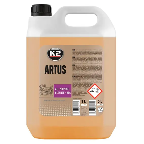 Очиститель для пластика K2 Artus концентрат 5 л (М230)