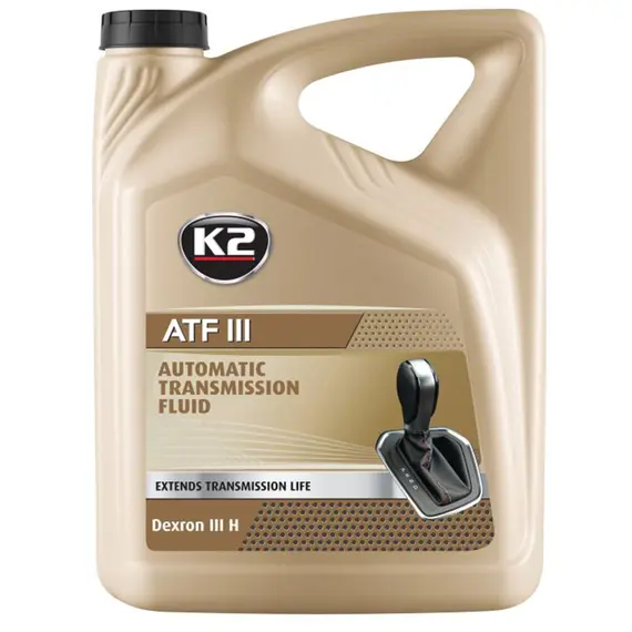 Масло трансмиссионное K2 ATF III 5 л (O5735E)